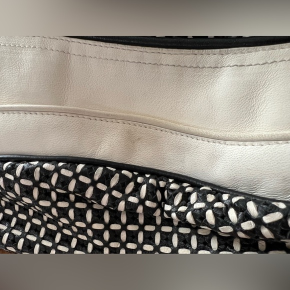 Zac Posen Italy woven leather purse handbag - Picture 10 of 16